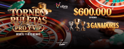 Torneo Especial de Ruletas promotion